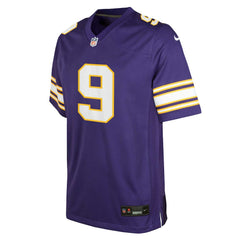 Nike J.J. McCarthy Minnesota Vikings Youth Game Jersey Purple