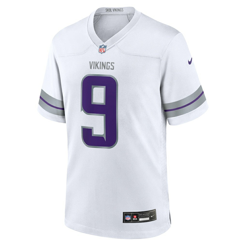 Nike J.J. McCarthy Minnesota Vikings Alternate Game Player Jersey White