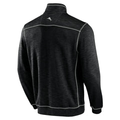 Miami Dolphins Big & Tall Tobago Bay Half-Zip Sweatshirt Black