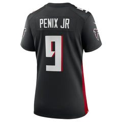 Nike Michael Penix Jr. Atlanta Falcons Women's Game Jersey Black