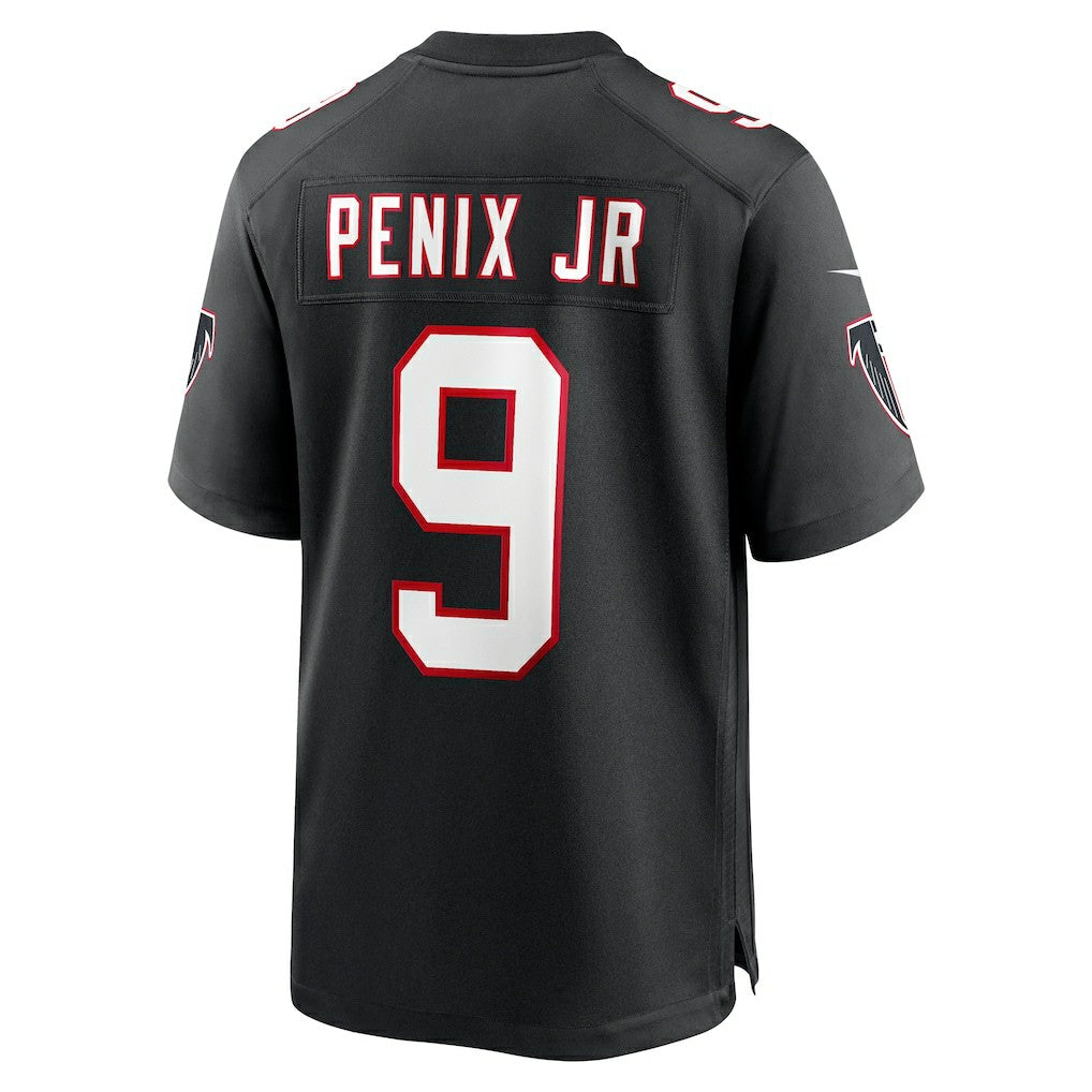 Nike Michael Penix Jr. Atlanta Falcons Alternate Game Jersey Black