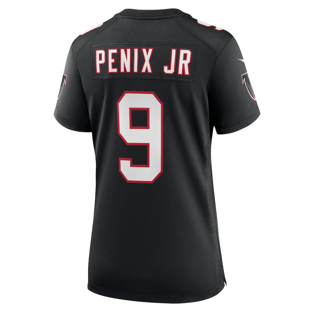 Nike Michael Penix Jr. Atlanta Falcons Women's Alternate Game Jersey Black