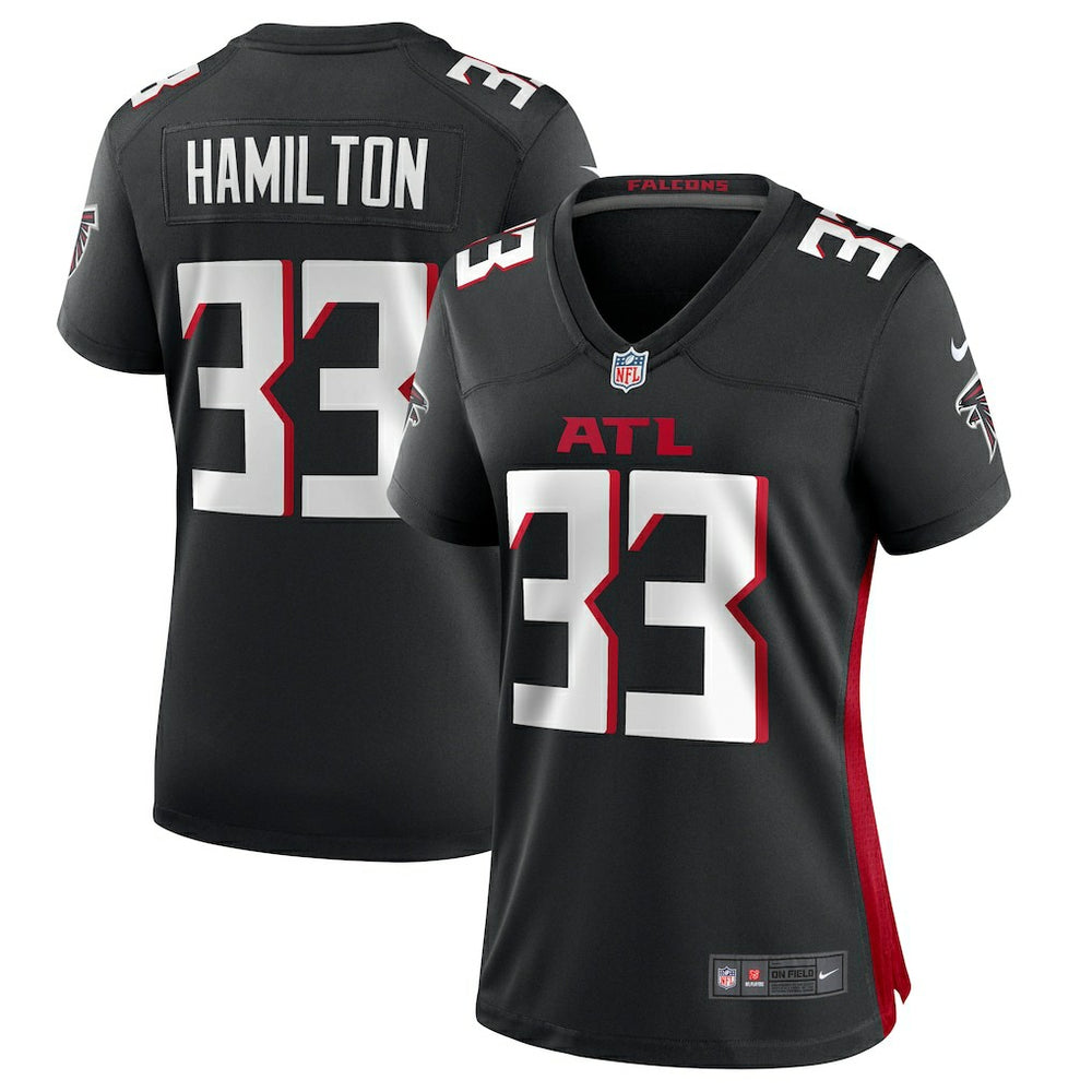 Nike Antonio Hamilton Atlanta Falcons Women's Game Jersey Black