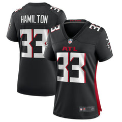 Nike Antonio Hamilton Atlanta Falcons Women's Game Jersey Black