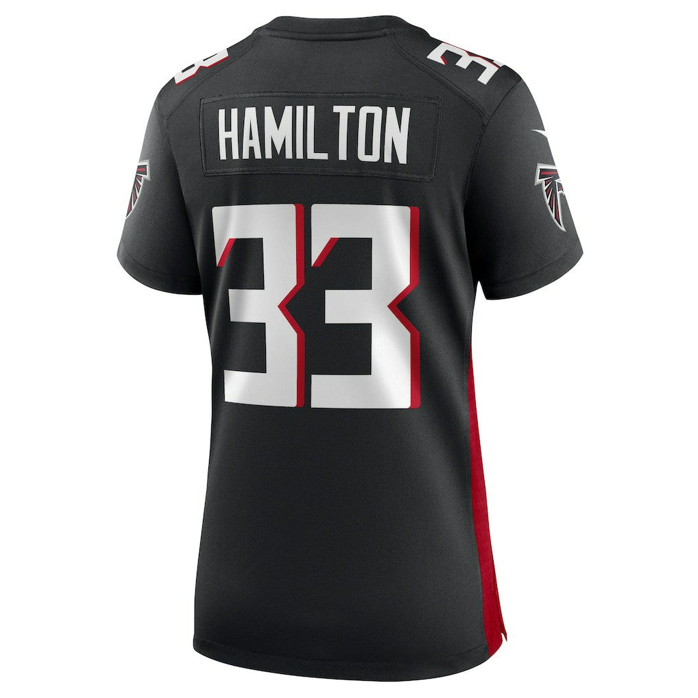 Nike Antonio Hamilton Atlanta Falcons Women's Game Jersey Black