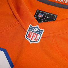 Nike Bo Nix Denver Broncos Mile High Collection 1977 Throwback Player Game Jersey Orange