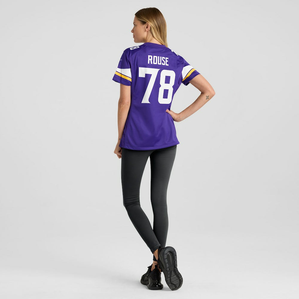 Nike Walter Rouse Minnesota Vikings Women's Game Jersey Purple