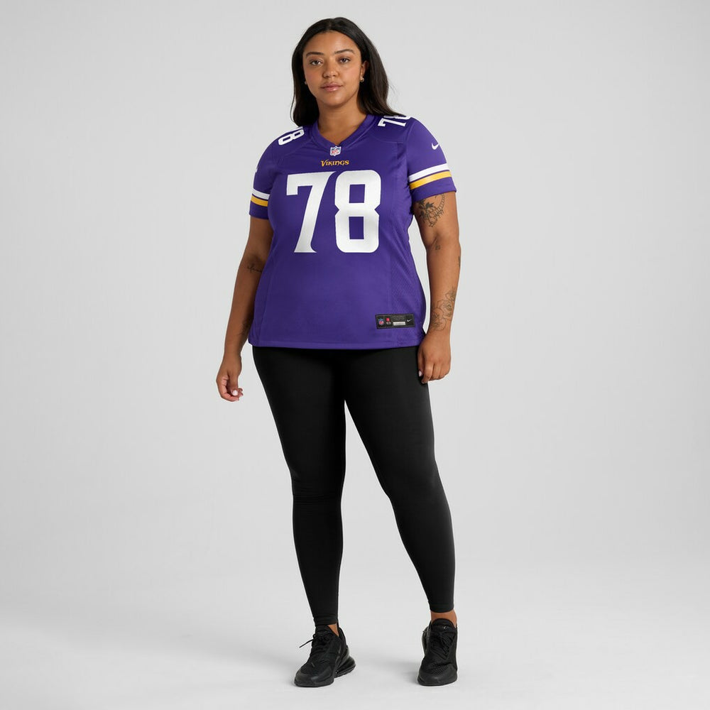 Nike Walter Rouse Minnesota Vikings Women's Game Jersey Purple