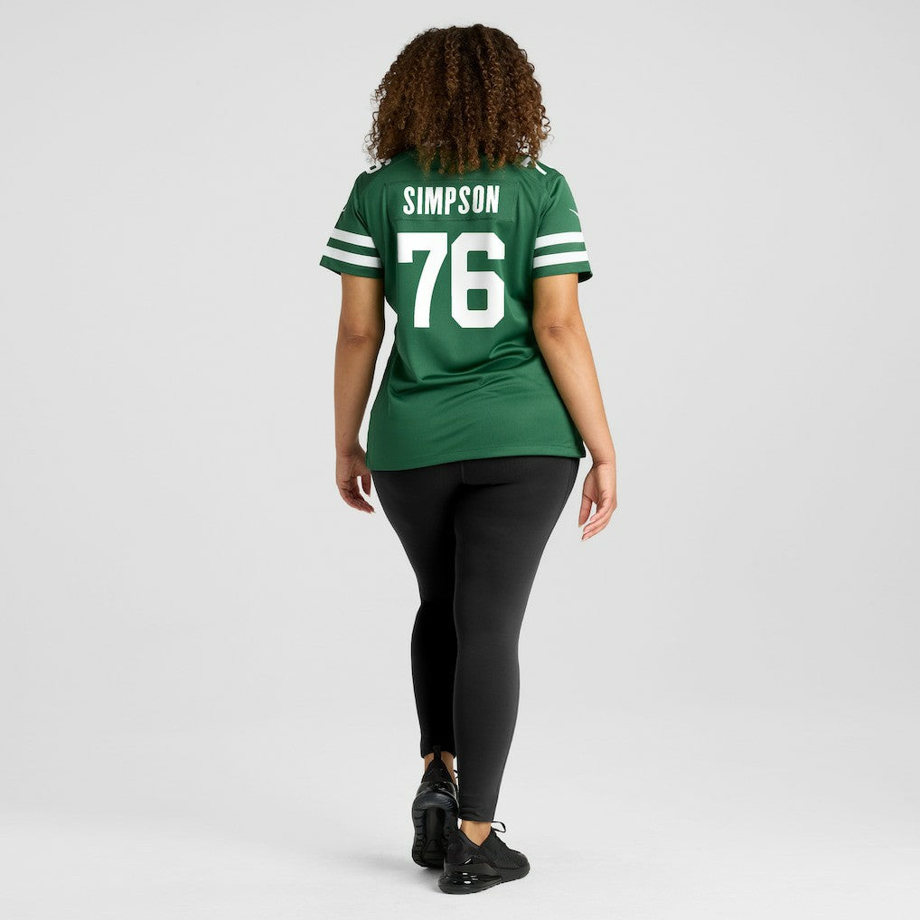 Nike John Simpson New York Jets Women's Game Jersey Legacy Green