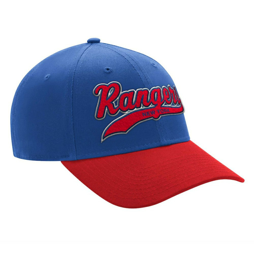 New York Rangers Starter Two-Tone Tailsweep Mascot Adjustable Hat - Blue/Red - NHL 201685205
