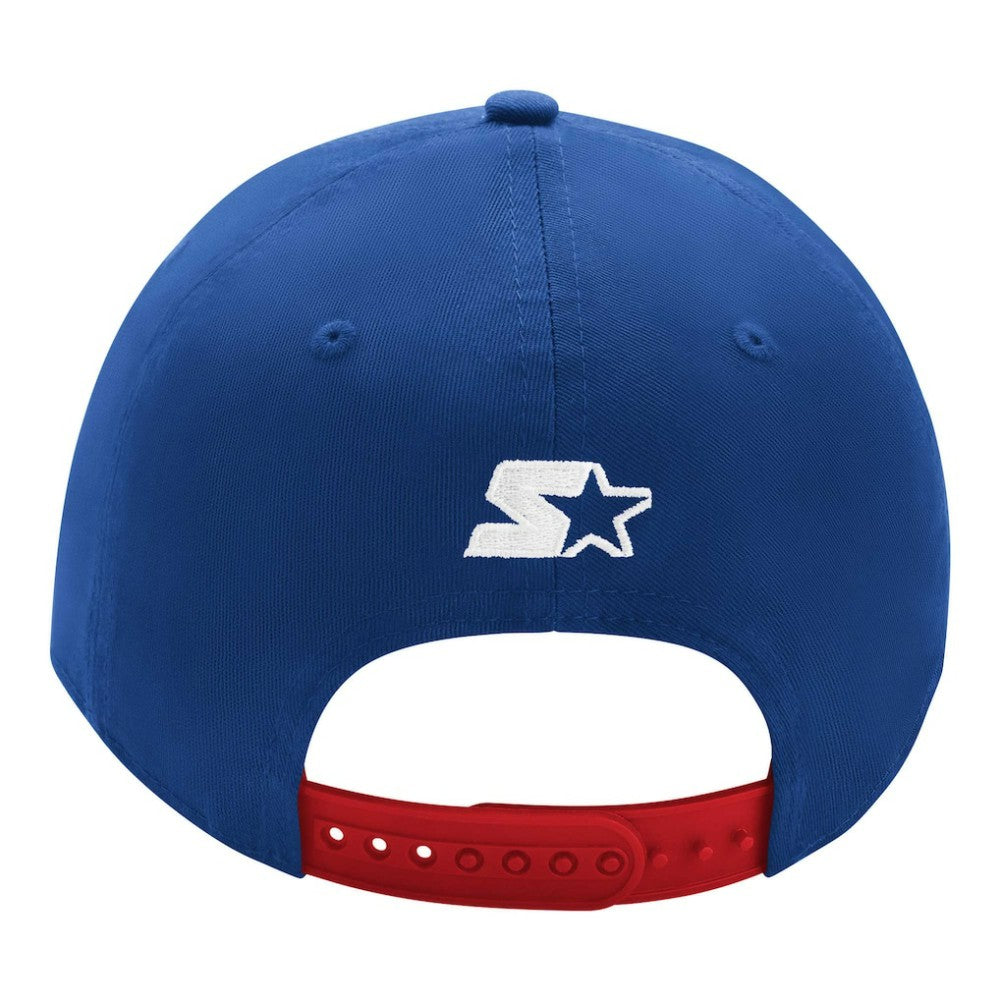 New York Rangers Starter Two-Tone Tailsweep Mascot Adjustable Hat - Blue/Red - NHL 201685205