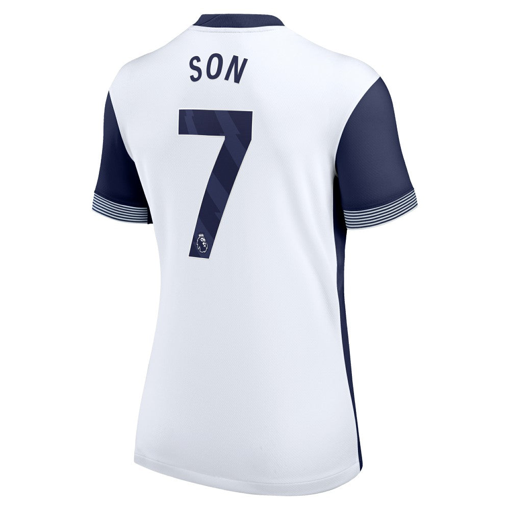 Son Heung-Min Tottenham Hotspur Women's 2024/25 Home Replica Player Jersey White - Nike