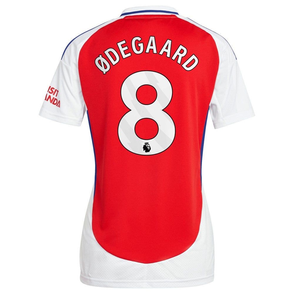 Martin Odegaard Arsenal Women's 2024/25 Home Replica Player Jersey – Red - Adidas for sale