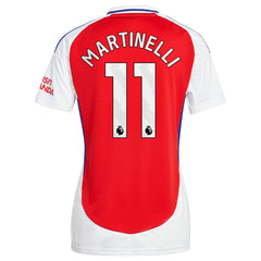 Gabriel Martinelli Arsenal Women's 2024/25 Home Replica Player Jersey – Red - Adidas outlet