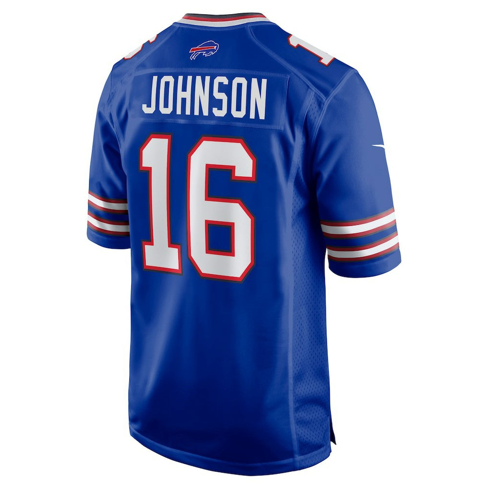 Nike Xavier Johnson Buffalo Bills Game Jersey Royal
