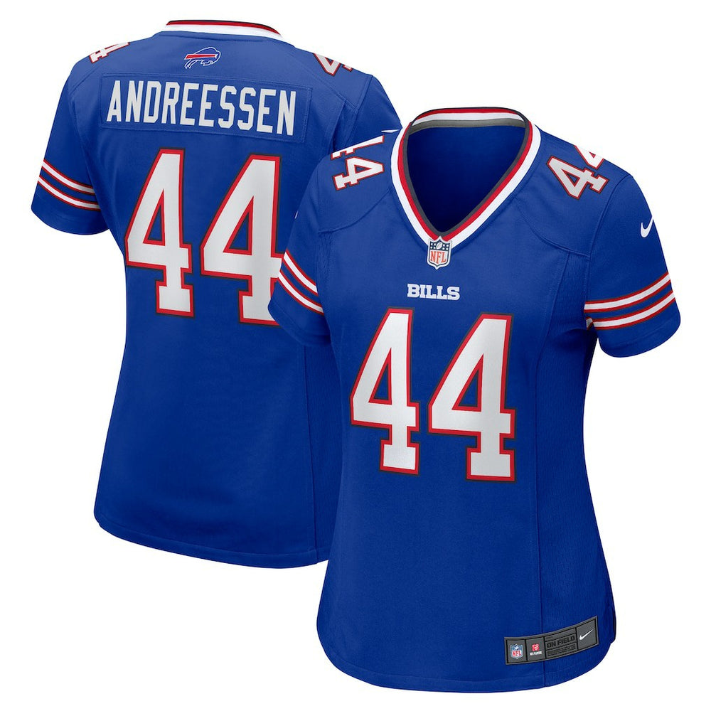Nike Joe Andreessen Buffalo Bills Women's Game Jersey Royal