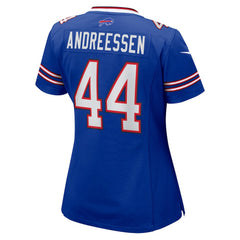 Nike Joe Andreessen Buffalo Bills Women's Game Jersey Royal