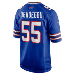 Nike David Ugwoegbu Buffalo Bills Game Jersey Royal