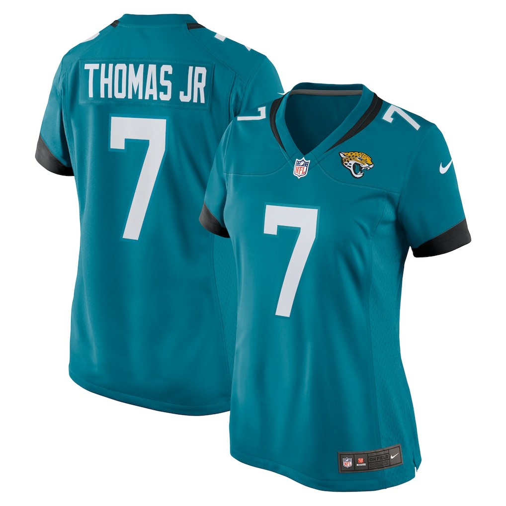 Nike Brian Thomas Jr. Jacksonville Jaguars Women's Game Jersey Teal