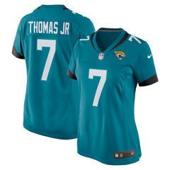 Nike Brian Thomas Jr. Jacksonville Jaguars Women's Game Jersey Teal