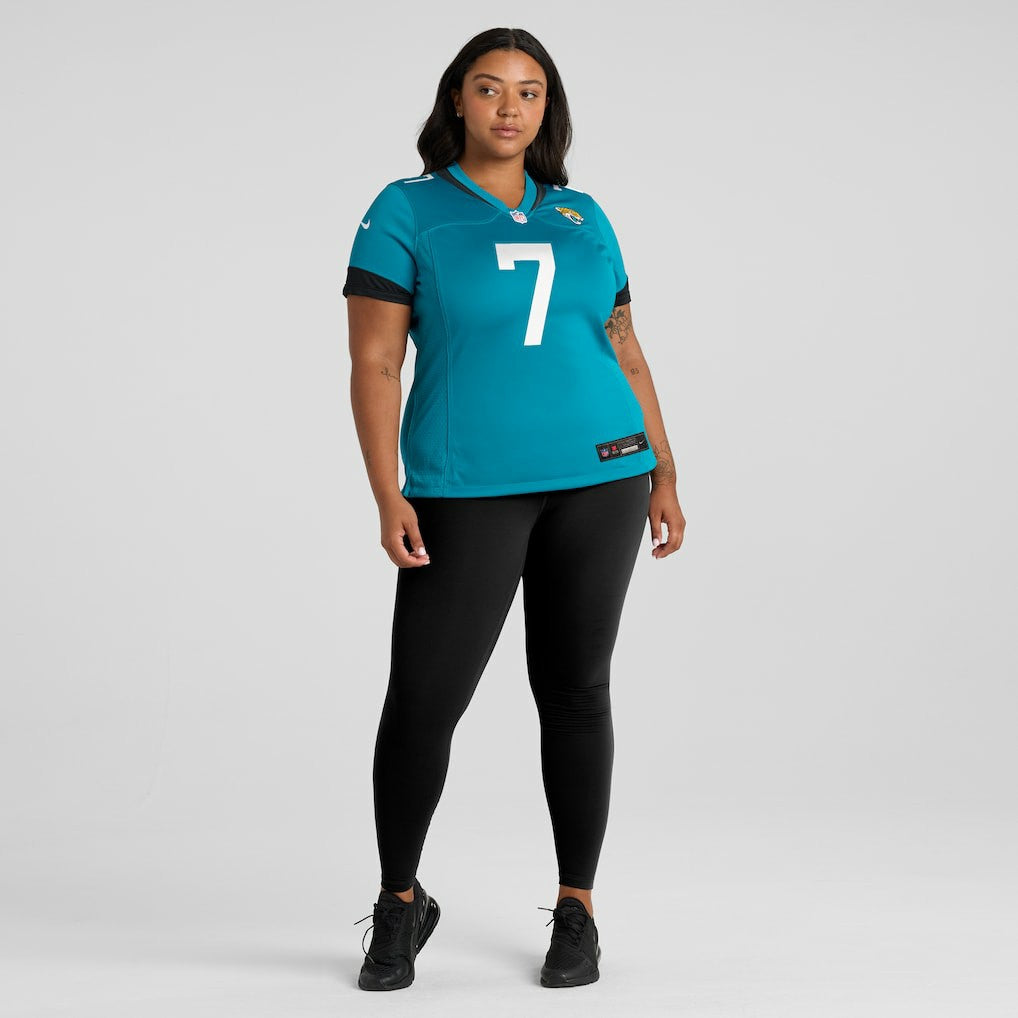 Nike Brian Thomas Jr. Jacksonville Jaguars Women's Game Jersey Teal
