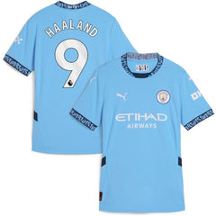 Erling Haaland Manchester City Women's 2024/25 Home Replica Player Jersey Light Blue - Puma sale