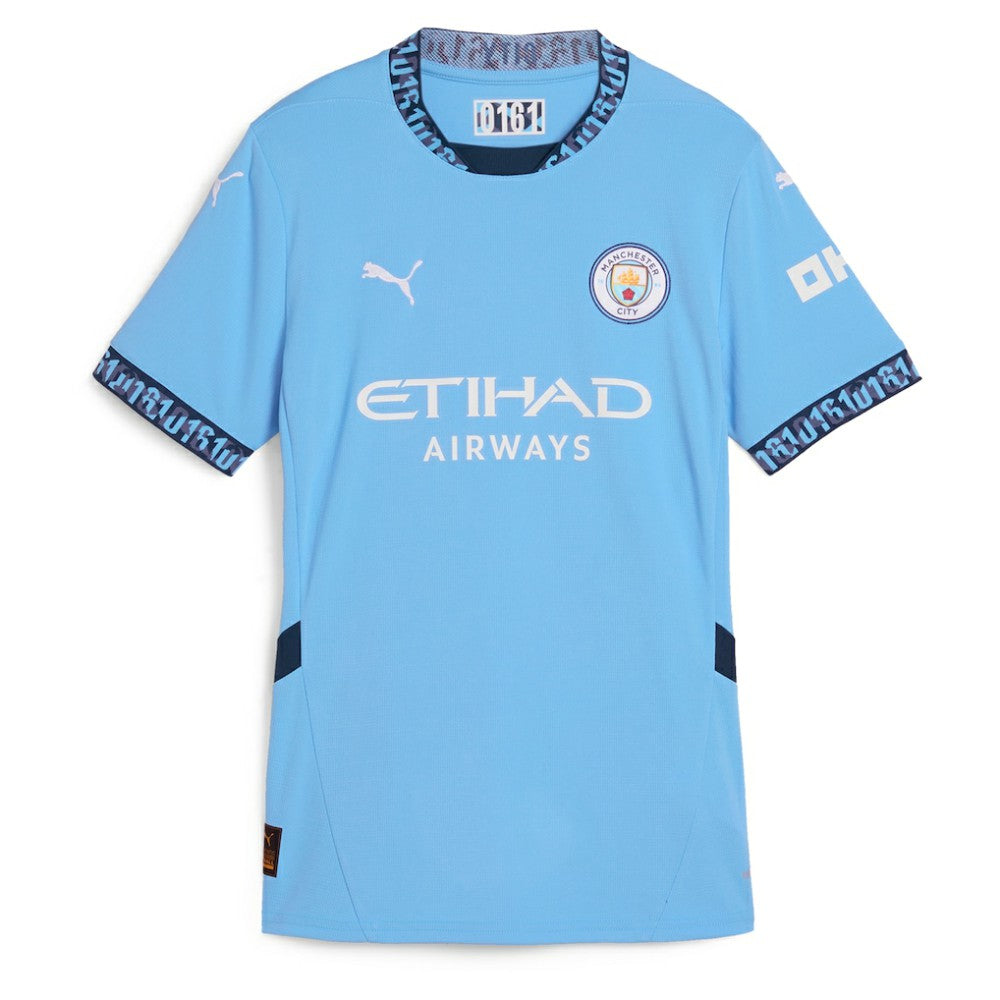 Erling Haaland Manchester City Women's 2024/25 Home Replica Player Jersey Light Blue - Puma sale