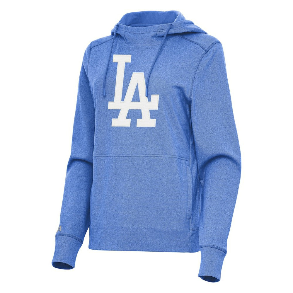 Los Angeles Dodgers Antigua Women's Justice Pullover Hoodie - Heather Royal - MLB Online