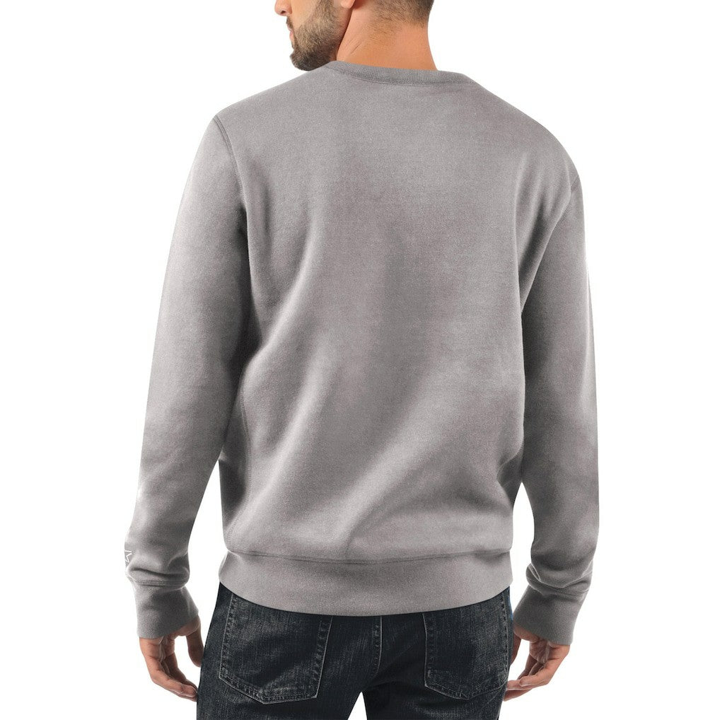New York Giants Starter 1925 Collection Long Sleeve Pullover Sweatshirt Heather Gray