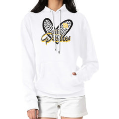 San Diego Padres G-III 4Her by Carl Banks Women's Leopard Heart Pullover Hoodie - White - MLB Sale