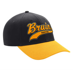Boston Bruins Starter Two-Tone Tailsweep Mascot Adjustable Hat - Black/Gold - NHL 201691958