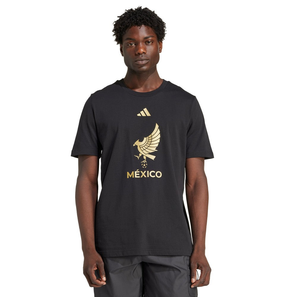 Mexico National Team 2025 Third Jersey DNA Graphic T-Shirt Black - Adidas for sale