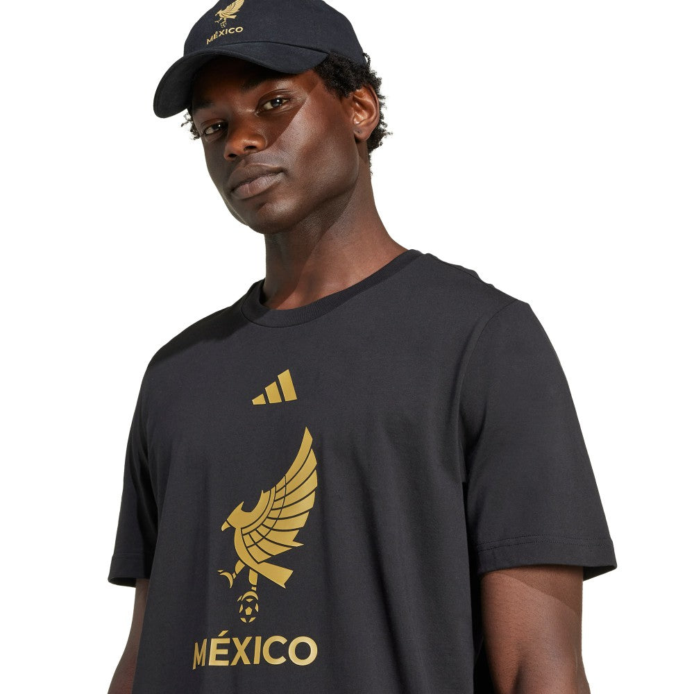 Mexico National Team 2025 Third Jersey DNA Graphic T-Shirt Black - Adidas for sale