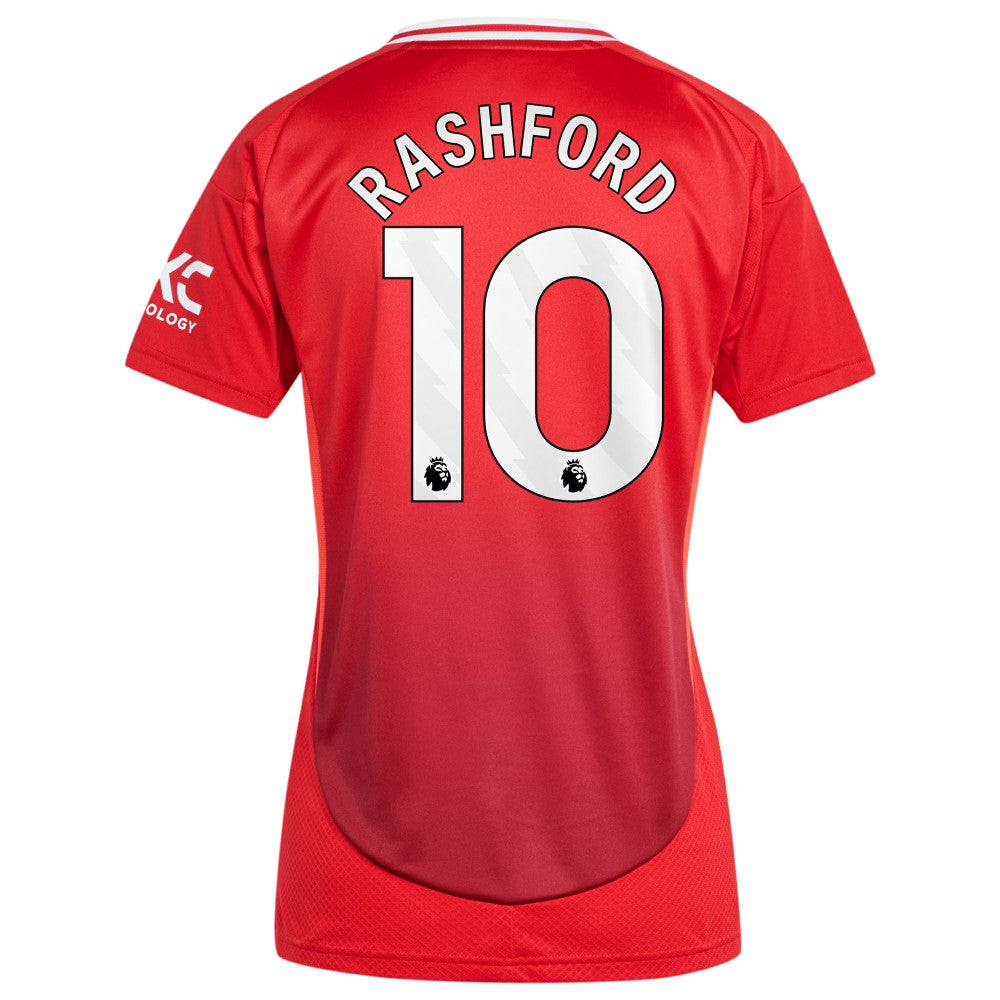 Marcus Rashford Manchester United Women's 2024/25 Home Replica Player Jersey Red - Adidas outlet