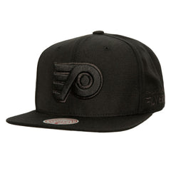 Philadelphia Flyers Mitchell & Ness Soul Strike Pearl Tonal Snapback Hat - Black - NHL 201692980