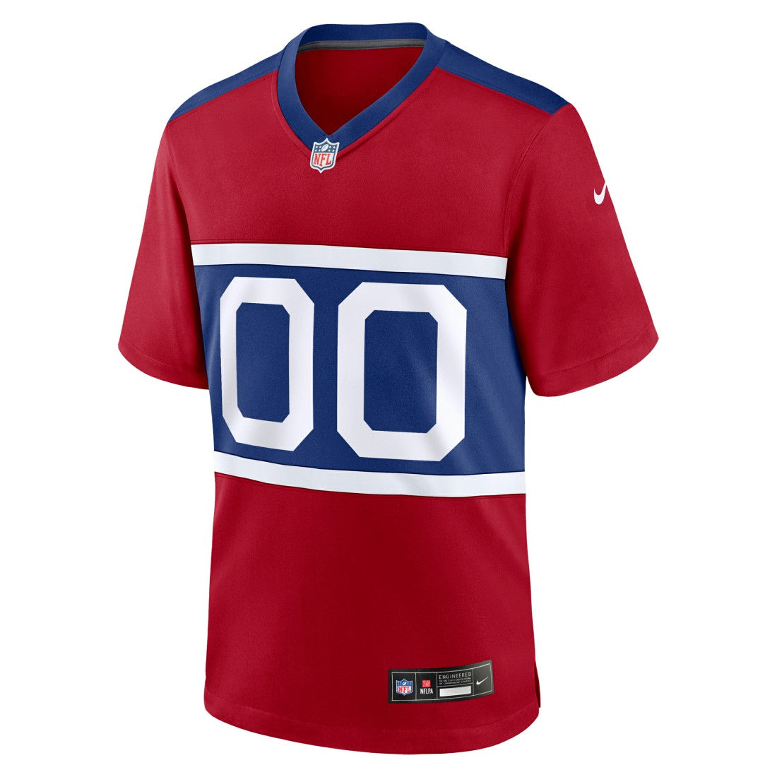 Nike New York Giants Alternate Game Custom Jersey Century Red