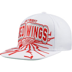 Detroit Red Wings Mitchell & Ness Youth After Shock Snapback Hat - White - NHL 201693031
