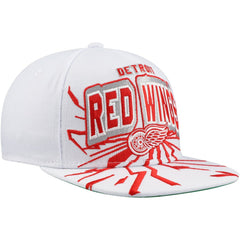 Detroit Red Wings Mitchell & Ness Youth After Shock Snapback Hat - White - NHL 201693031