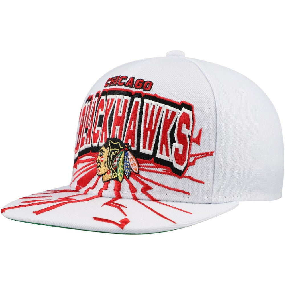 Chicago Blackhawks Mitchell & Ness Youth After Shock Snapback Hat - White - NHL 201693034
