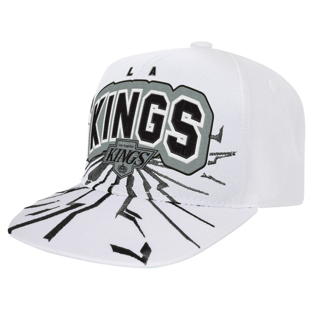 Los Angeles Kings Mitchell & Ness Youth After Shock Snapback Hat - White - NHL 201693036