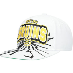 Boston Bruins Mitchell & Ness Youth After Shock Snapback Hat - White - NHL 201693039