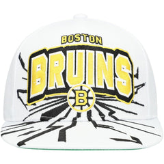 Boston Bruins Mitchell & Ness Youth After Shock Snapback Hat - White - NHL 201693039