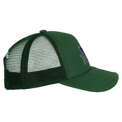 Milwaukee Bucks Youth Core Evergreen Trucker Adjustable Hat Hunter Green | Mitchell & Ness