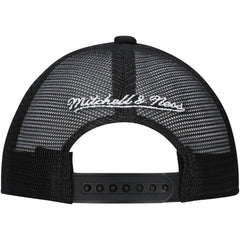 Chicago Blackhawks Mitchell & Ness Youth Core Trucker Adjustable Hat - Black - NHL 201693057