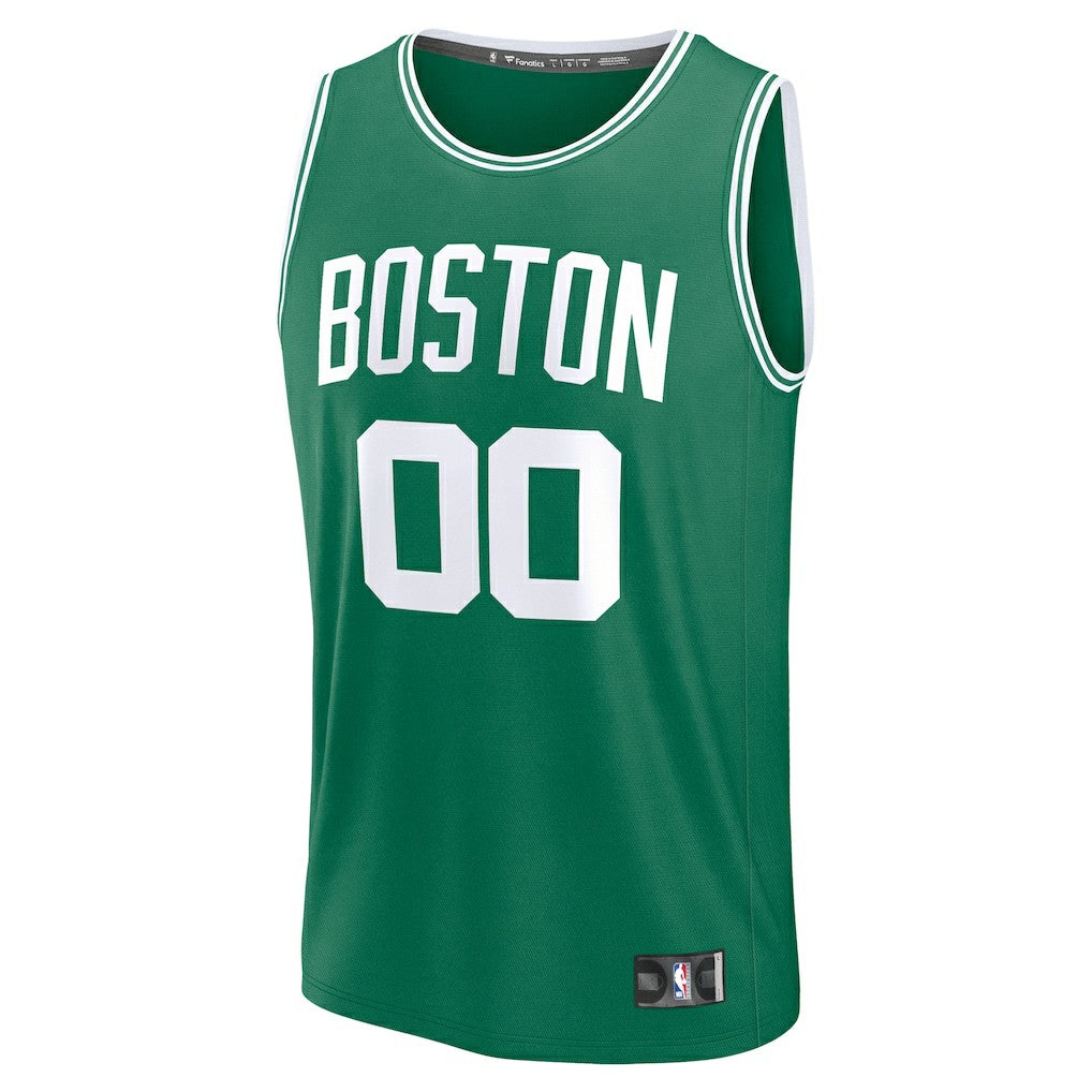Boston Celtics Youth Fast Break Custom Replica Jersey Kelly Green Icon Edition | Fanatics discount