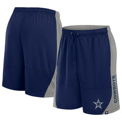 Fanatics Dallas Cowboys No Defense Shorts Navy/Gray
