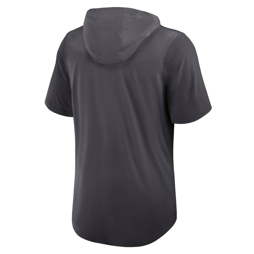 Nike Dallas Cowboys Tri-Blend Performance Hoodie T-Shirt Anthracite