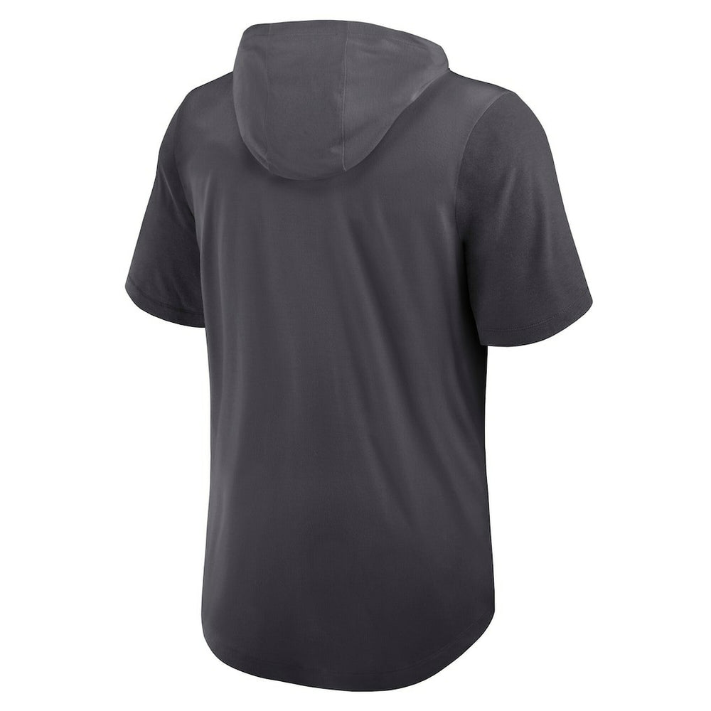 Nike Dallas Cowboys Tri-Blend Performance Hoodie T-Shirt Anthracite