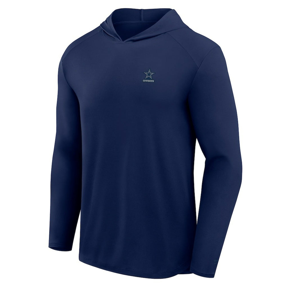 Fanatics Dallas Cowboys Front Office Power Mono Long Sleeve Hoodie T-Shirt Navy