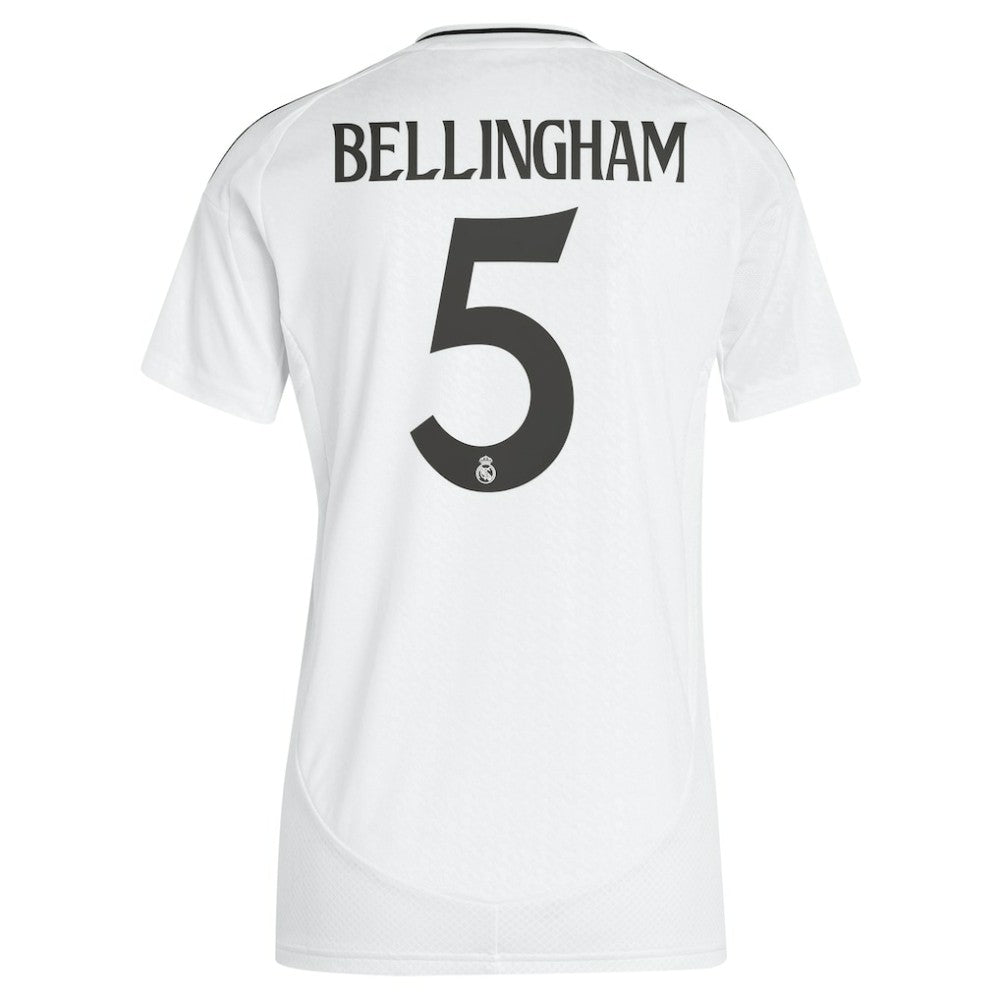 Jude Bellingham Real Madrid Women's 2024/25 Home Replica Player Jersey White - Adidas sale